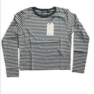 BRAVE SOUL Stripe Contrast Womens Long Sleeve | Small